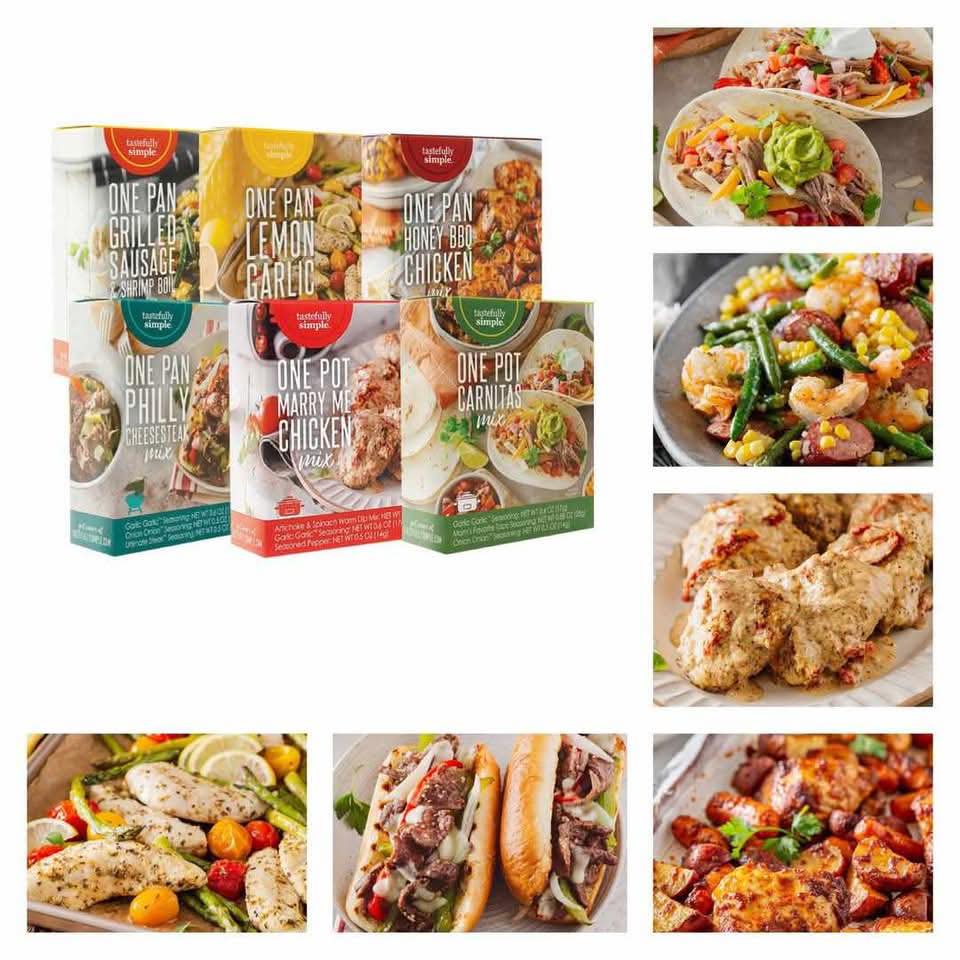 Tastefully Simple Items